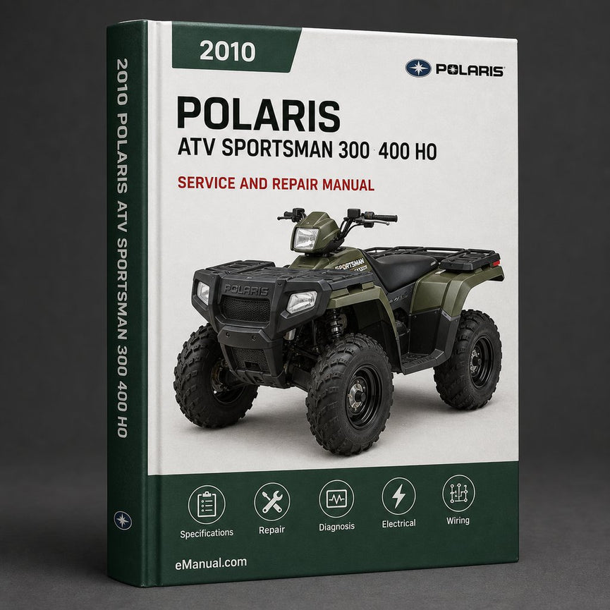 POLARIS ATV 2010 SPORTSMAN 300 400 HO Service Repair Manual
