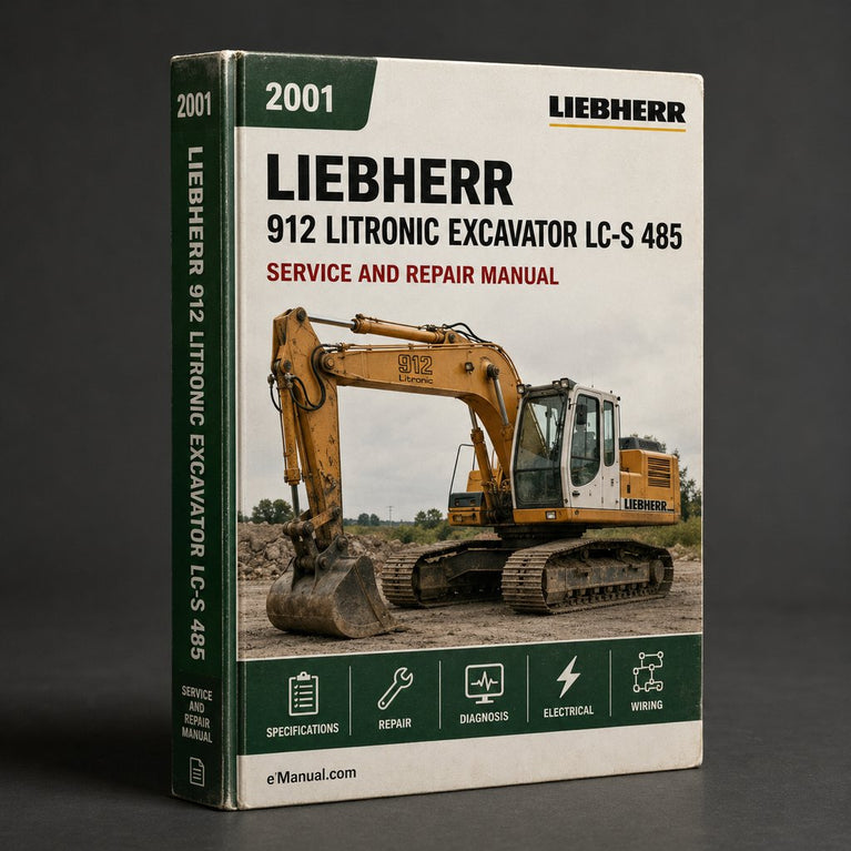 LIEBHERR R 912 LITRONI Excavator LC-S 485 FROM SN 2001 Operation And Maintenance Manual