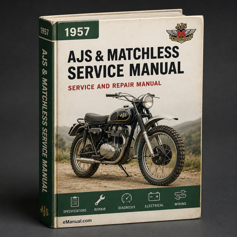 AJS & MATCHLESS 1957-1966 Service Repair Workshop Manual