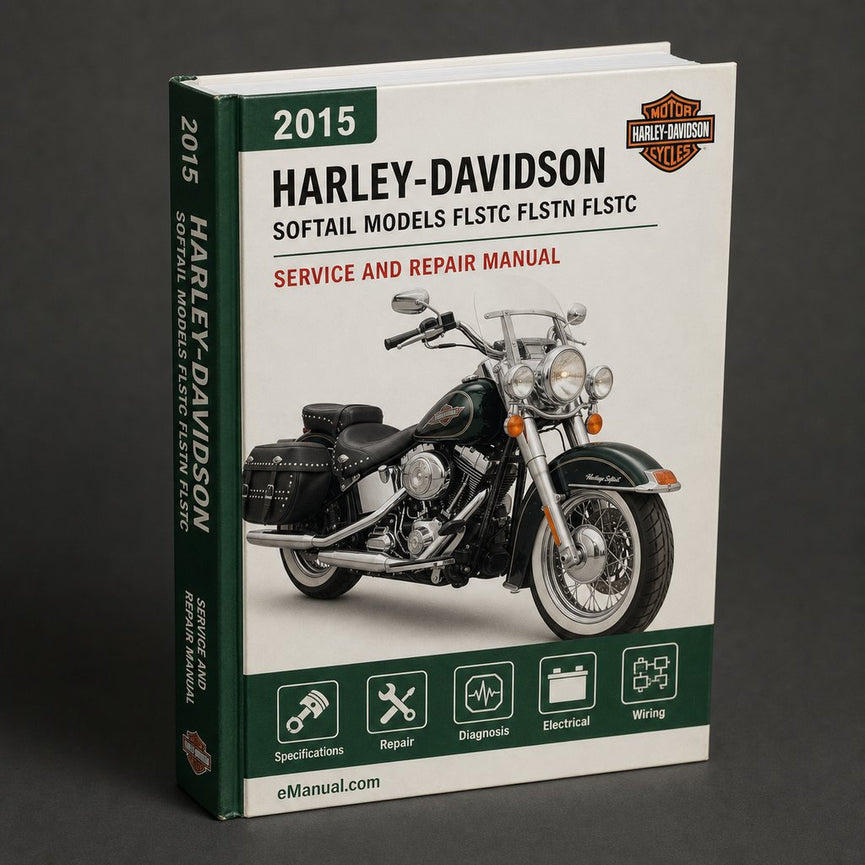 2015 Harley-Davidson Softail Models (FLSTC FLSTN FLSTC FLS FLSTF FXST FLSTFB FXSB) Motorcycle Service Repair Manual + Wiring and Circuit Diagrams