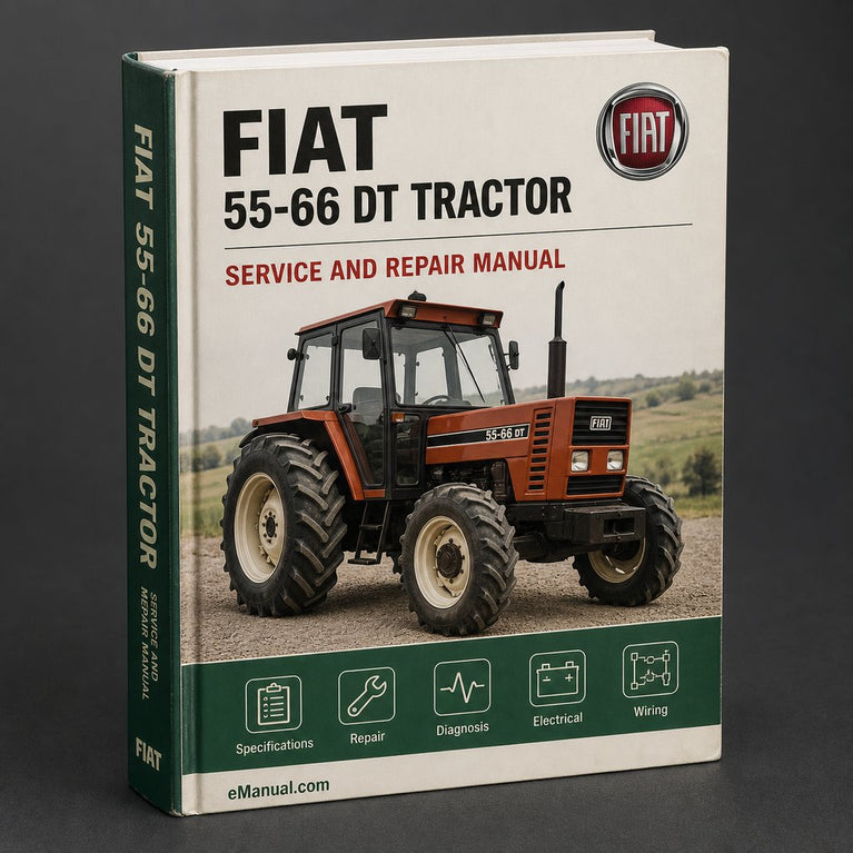 Fiat 55-66 DT Tractor Service Repair Workshop Manual