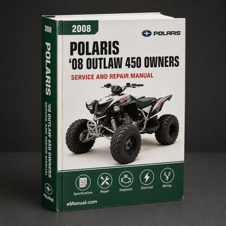 ‘08 Polaris Outlaw 450 S 2008 Owners Manual