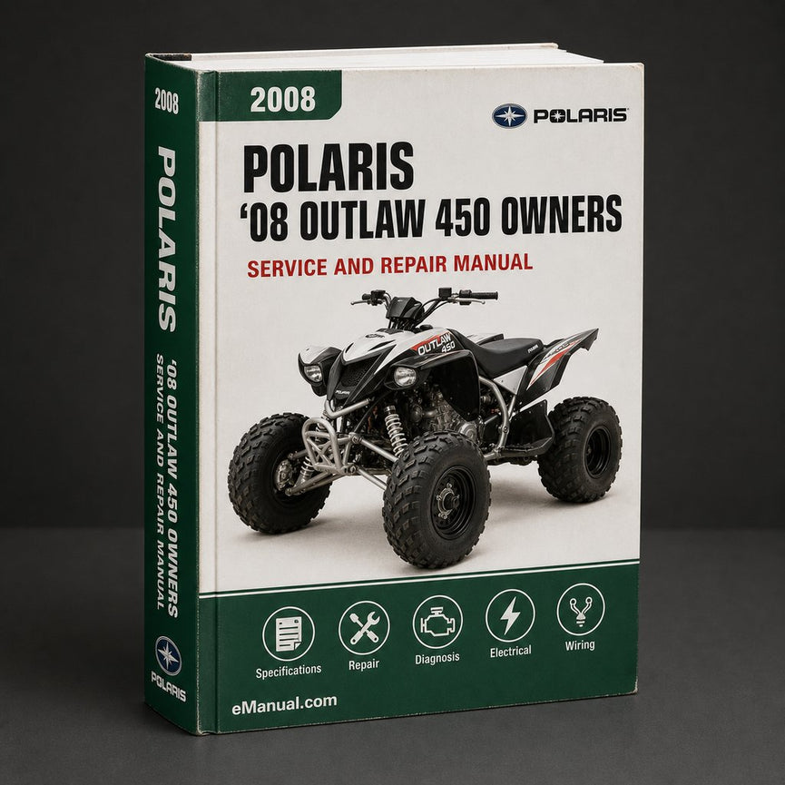 ‘08 Polaris Outlaw 450 S 2008 Owners Manual
