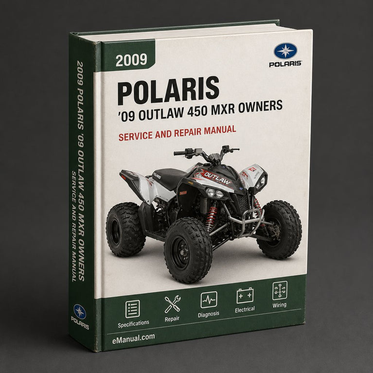 ‘09 Polaris Outlaw 450 MXR 2009 Owners Manual