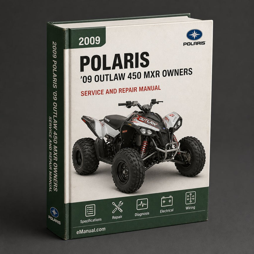 ‘09 Polaris Outlaw 450 MXR 2009 Owners Manual