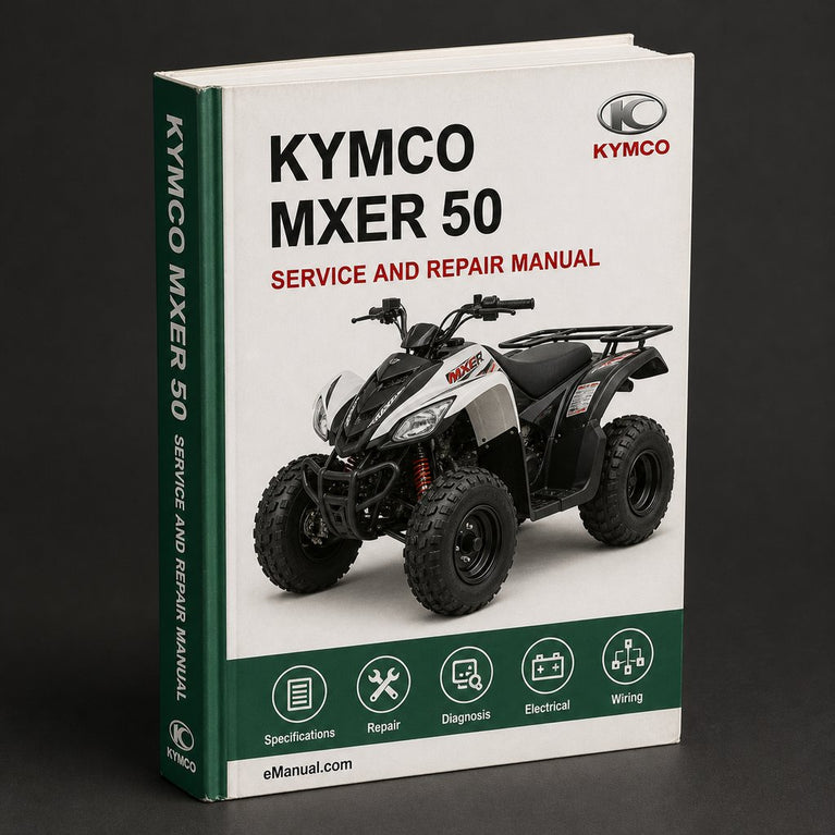 Kymco MXER 50 Workshop Service & Repair Manual # 1