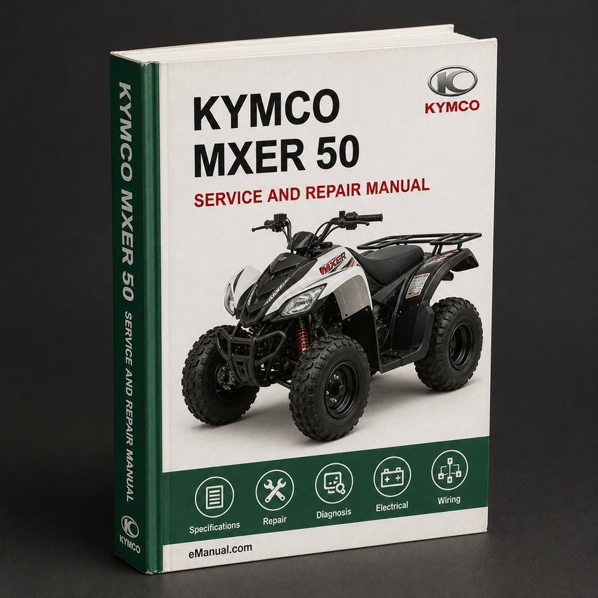 Kymco MXER 50 Workshop Service & Repair Manual # 1