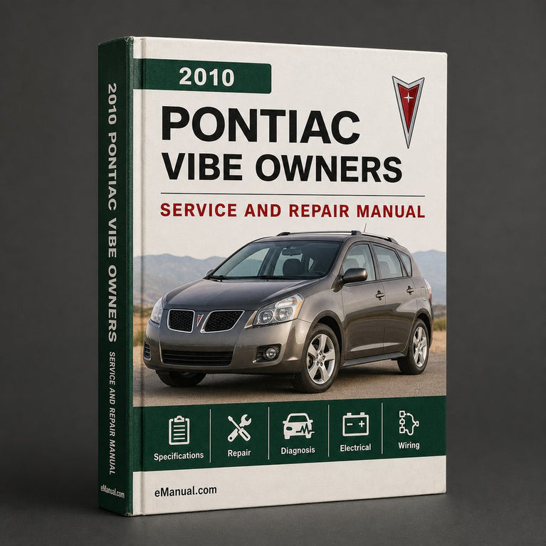 2010 PONTIAC Vibe Owners Manual