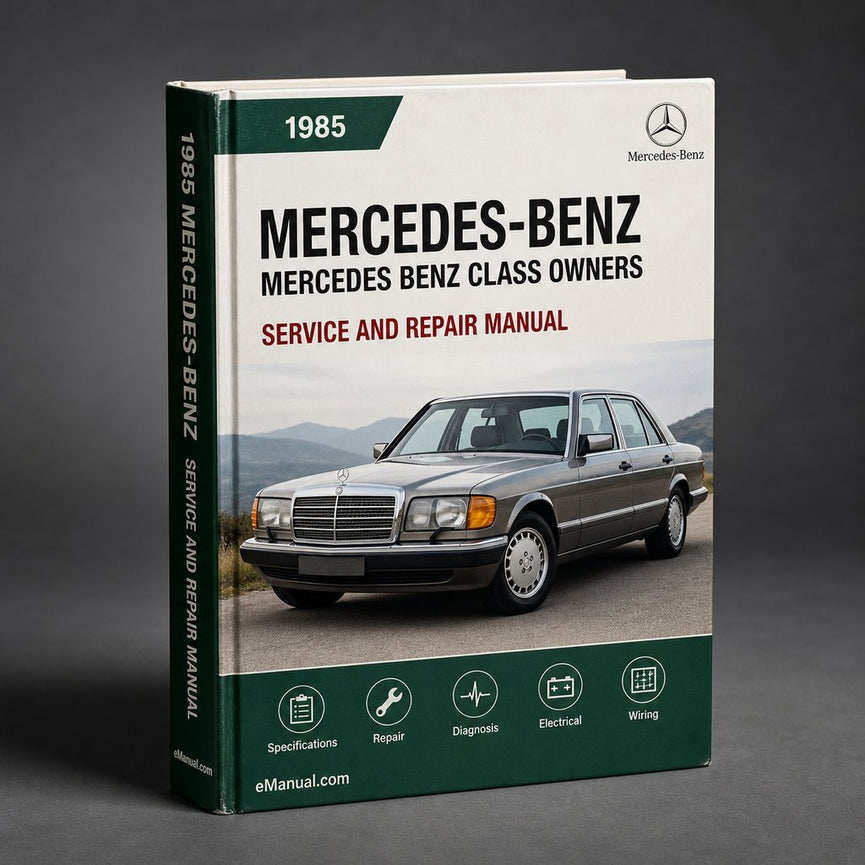 Mercedes Benz E Class Owners Manual 1985-1995