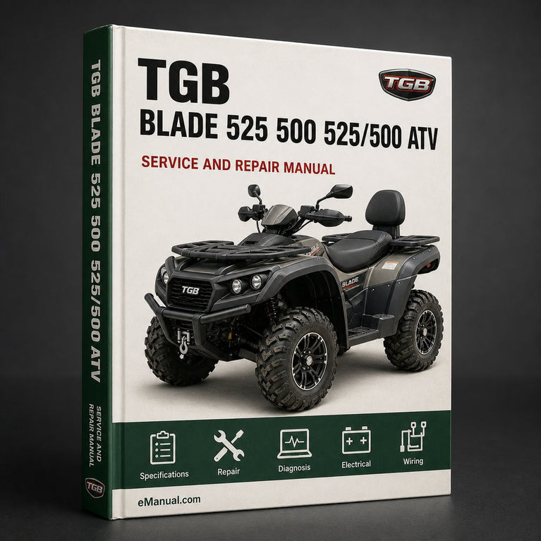 TGB Blade 525 500 525/500 ATV Service Repair Workshop Manual