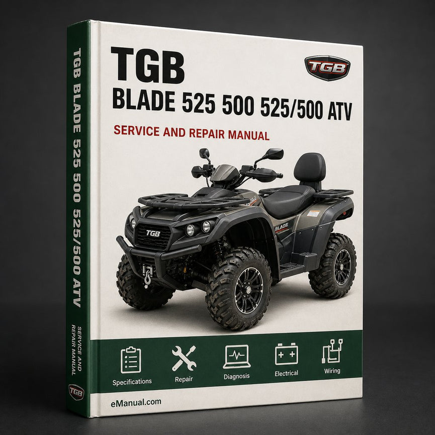 TGB Blade 525 500 525/500 ATV Service Repair Workshop Manual