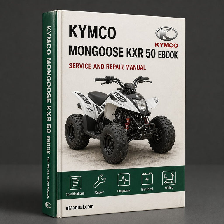 Kymco Mongoose KXR 50 Service Repair Manual ebook download