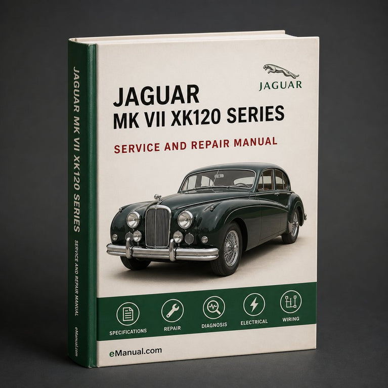 Jaguar MK VII XK120 Series Workshop Manual