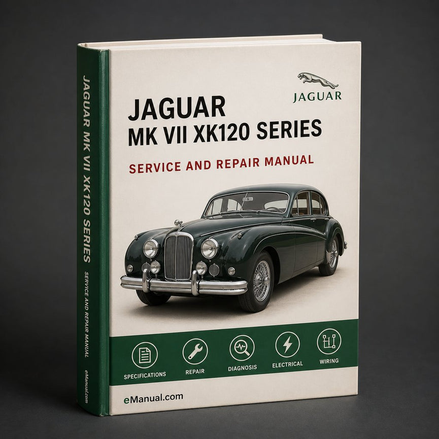 Jaguar MK VII XK120 Series Workshop Manual