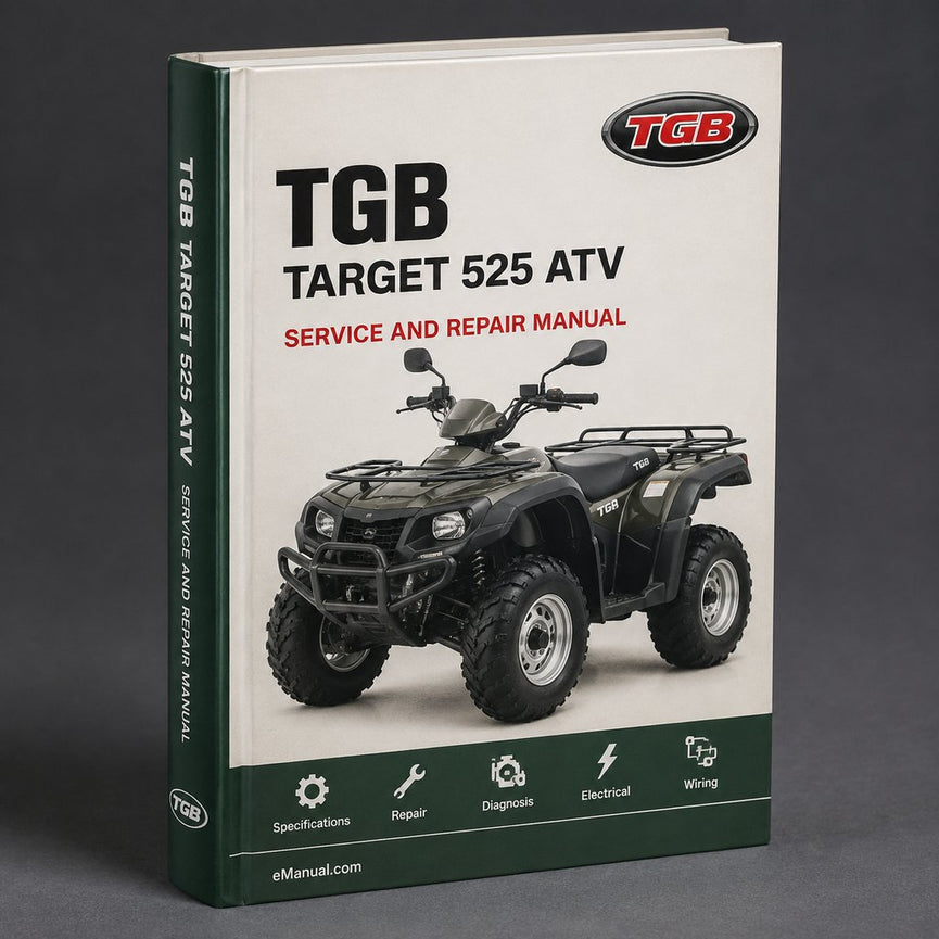 TGB Target 525 ATV Service Repair Workshop Manual