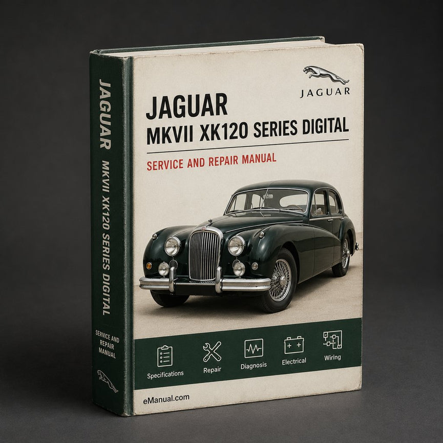 JAGUAR MKVII XK120 Series Digital Workshop Repair Manual
