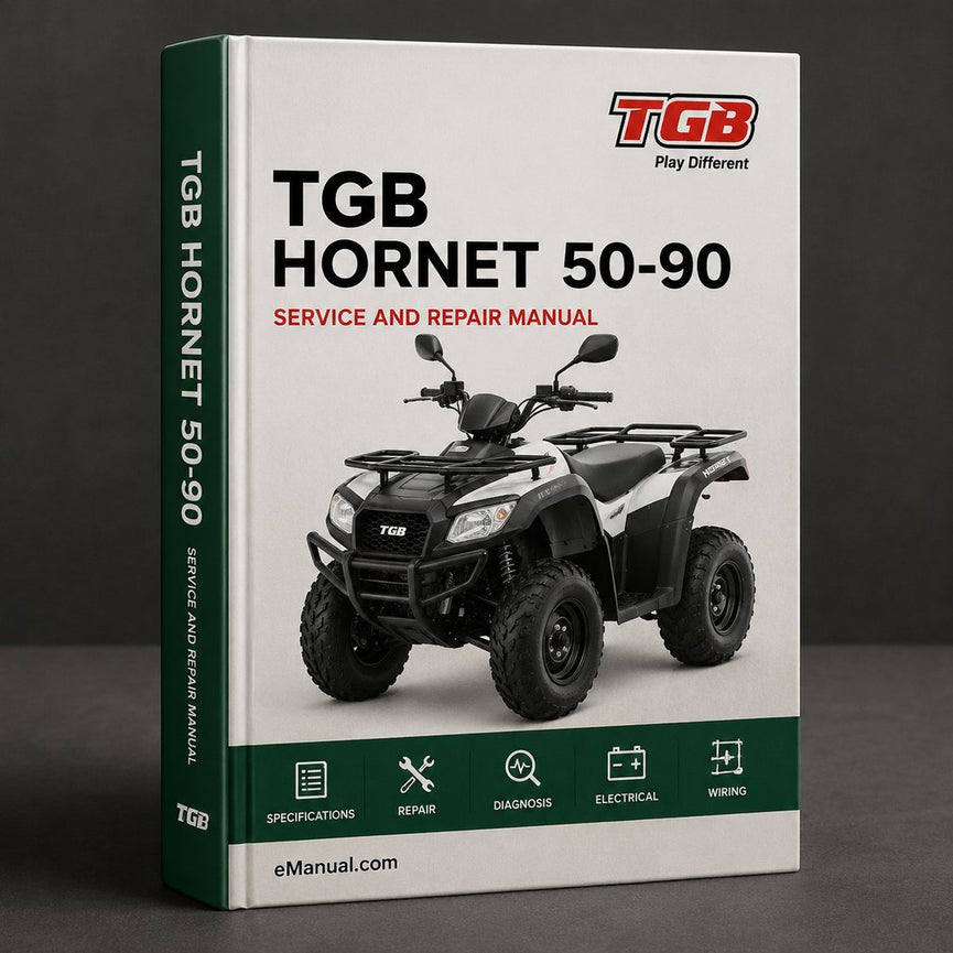 TGB HORNET 50-90 Workshop Repair Manual