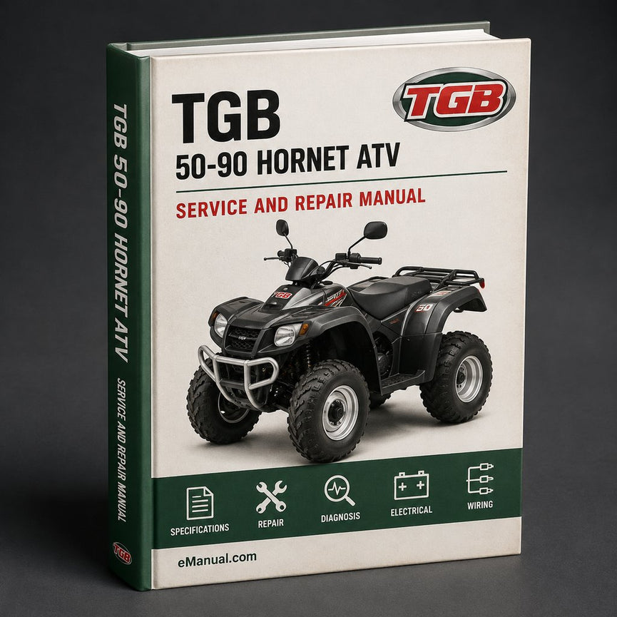 TGB 50-90 HORNET ATV Workshop Repair Manual