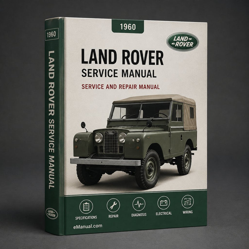 Land Rover Service Repair Workshop Manual 1960-1985