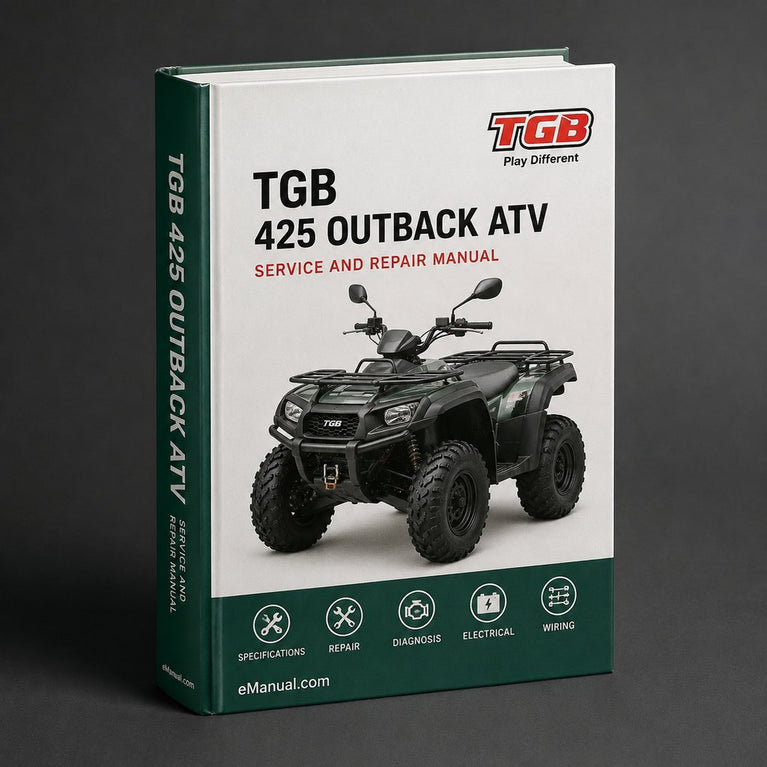TGB 425 OUTBACK ATV Workshop Repair Manual