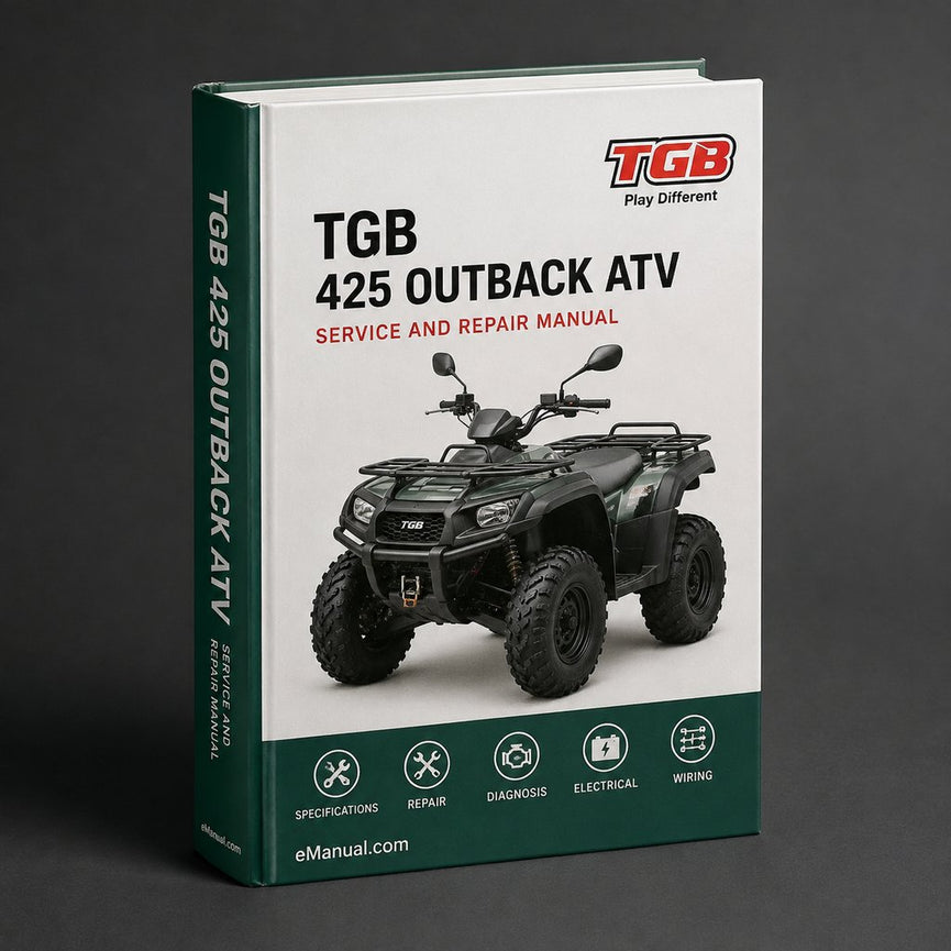 TGB 425 OUTBACK ATV Workshop Repair Manual