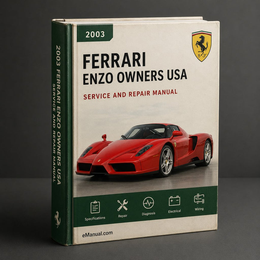 Ferrari Enzo Owners Manual USA 2003