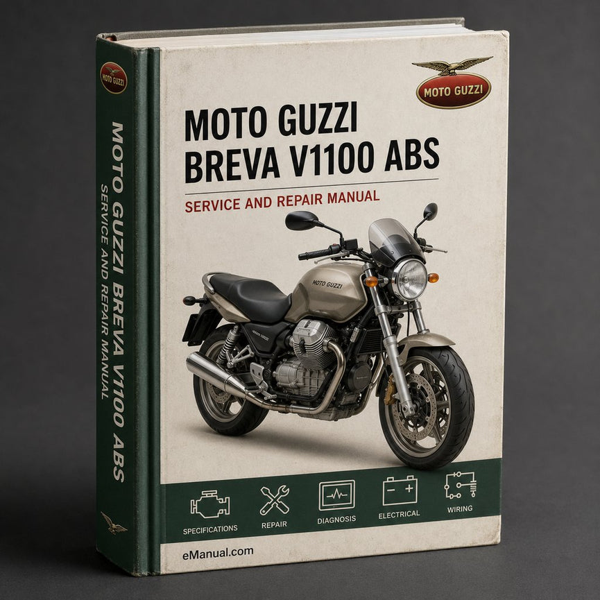 MOTO GUZZI BREVA V1100 ABS Workshop Repair Manual