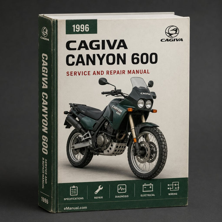 CAGIVA CANYON 600 Workshop Repair Manual 1996