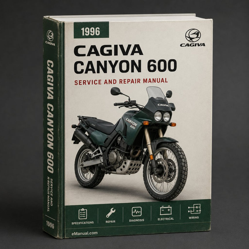 CAGIVA CANYON 600 Workshop Repair Manual 1996