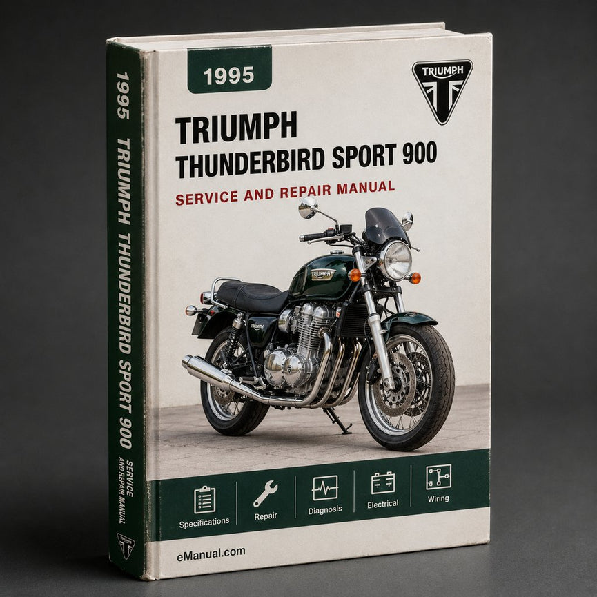 TRIUMPH THUNDERBIRD SPORT 900 Workshop Repair Manual 1995-2004