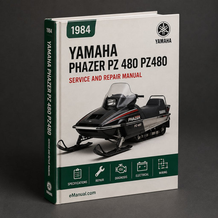 Yamaha 1984 1999 Phazer PZ 480 (PZ480) Service Repair Manual