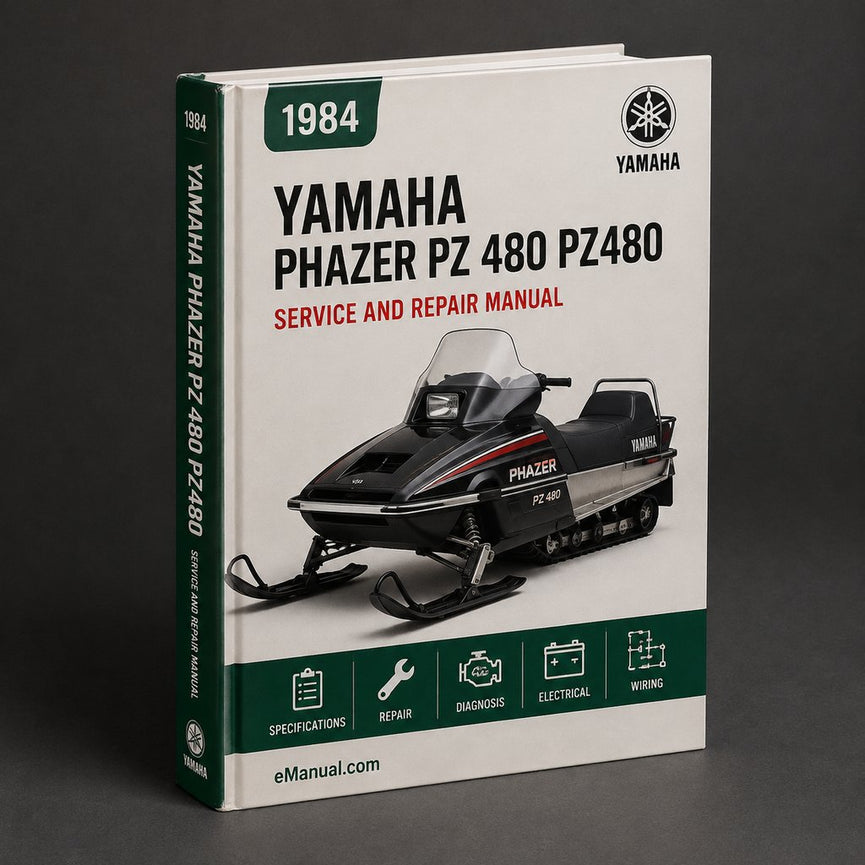 Yamaha 1984 1999 Phazer PZ 480 (PZ480) Service Repair Manual