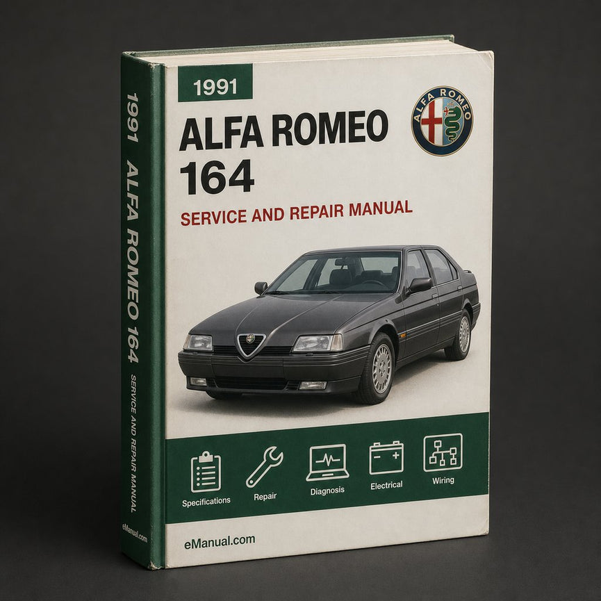 Alfa Romeo 164 Workshop Manual 1991-1993