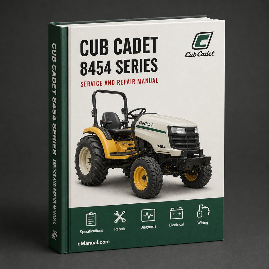 CUB CADET 8454 Series Workshop Manual