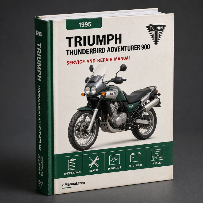 TRIUMPH THUNDERBIRD ADVENTURER 900 Workshop Manual 1995-2004