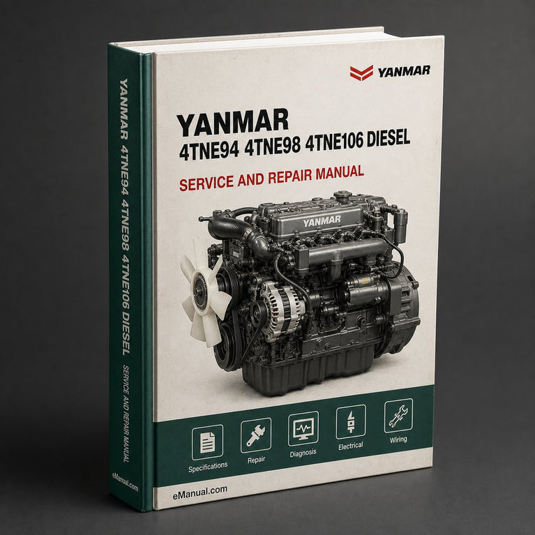 YANMAR 4TNE94 4TNE98 4TNE106 Diesel Workshop Manual