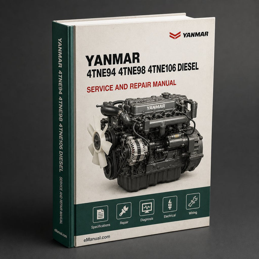 YANMAR 4TNE94 4TNE98 4TNE106 Diesel Workshop Manual