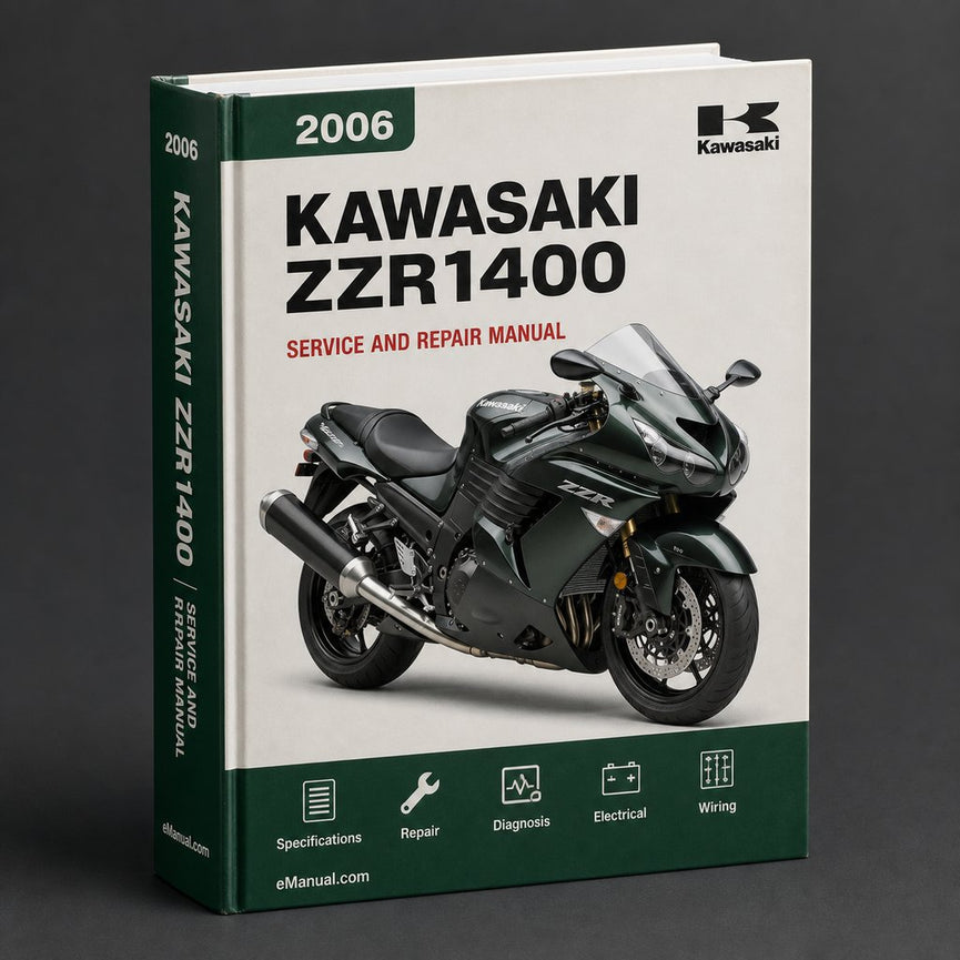 KAWASAKI ZZR1400 Service Repair Workshop Manual 2006-2007