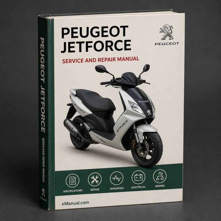 Peugeot jetforce Workshop Manual