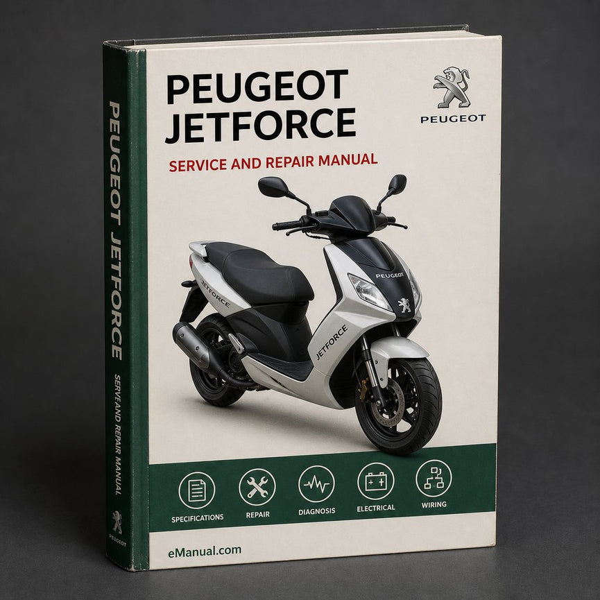 Peugeot jetforce Workshop Manual