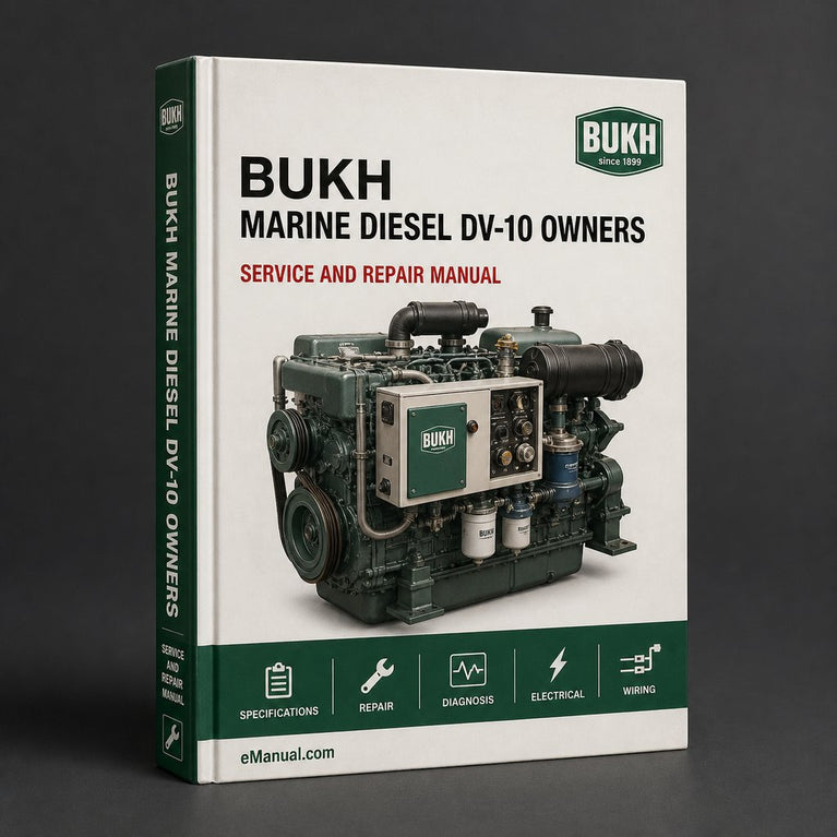 BUKH Marine Diesel DV-10 Owners Handbook