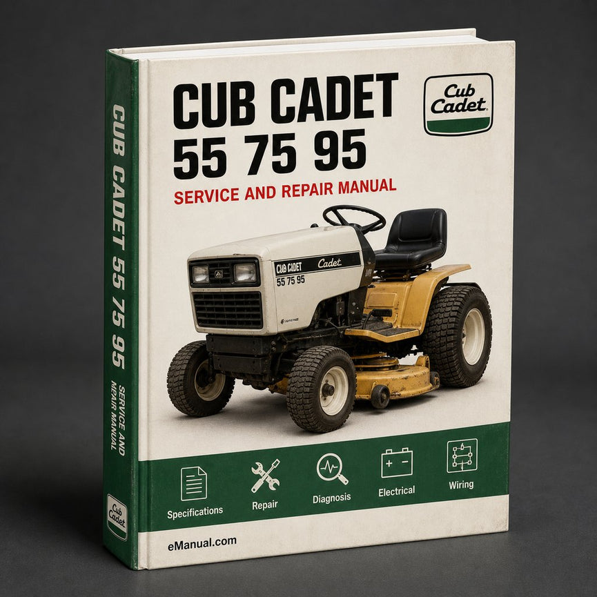 CUB CADET 55 75 95 Factory Service Repair Manual