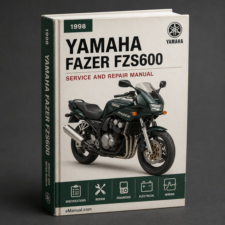 Yamaha FAZER FZS600 1998-2002 Service Repair Manual