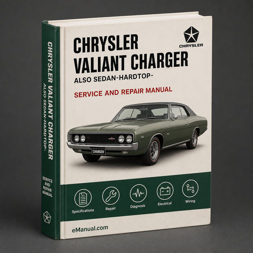 CHRYSLER VALIANT CHARGER Parts CatalogUE Also SEDAN-HARDTOP-