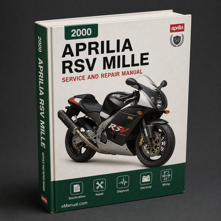 APRILIA RSV MILLE 2000 Parts Manual
