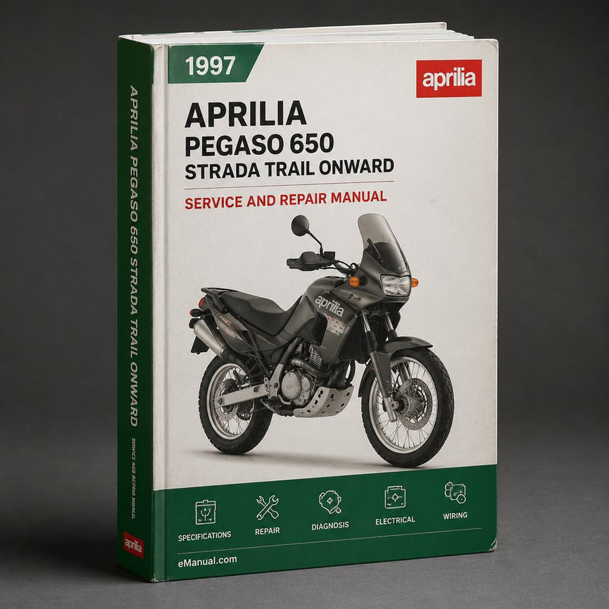 APRILIA PEGASO 650 STRADA TRAIL Service Repair Manual 1997 Onward