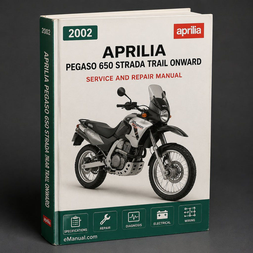 APRILIA PEGASO 650 STRADA TRAIL Service Repair Manual 2002 Onward
