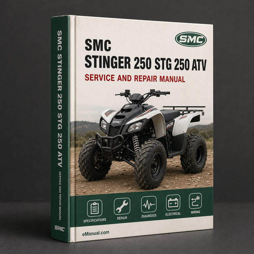 SMC STINGER 250 STG 250 ATV Digital Workshop Repair Manual