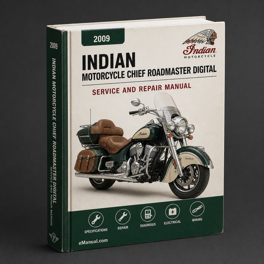 INDIAN Motorcycle CHIEF RoadMaster Digital Workshop Repair Manual 2009-2012