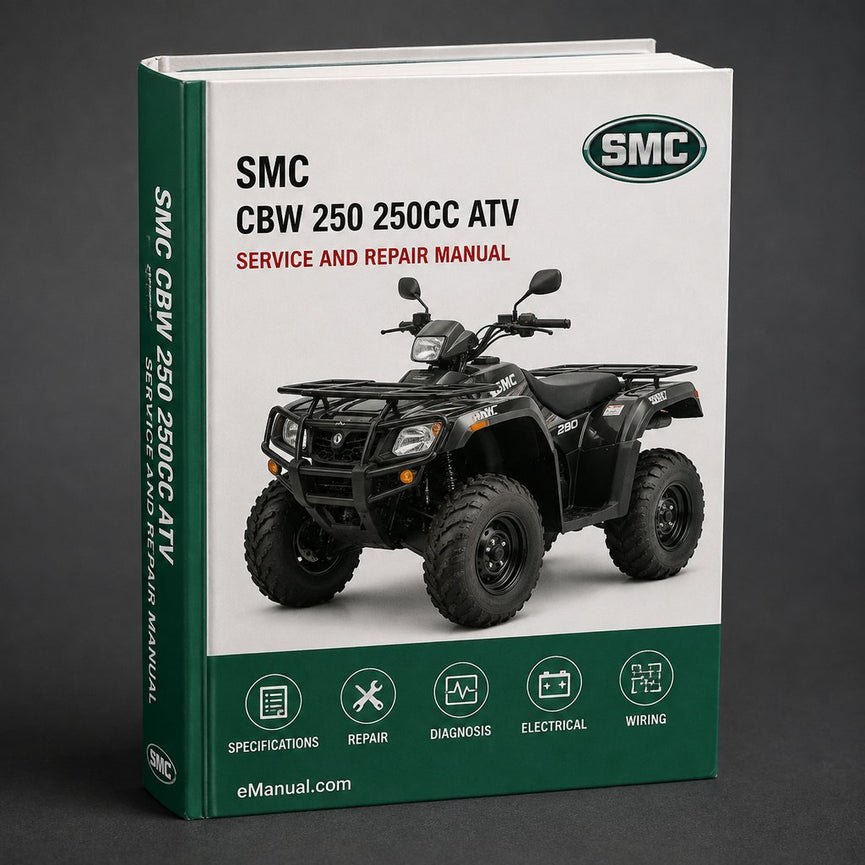 SMC CBW 250 250CC ATV Service Repair Manual